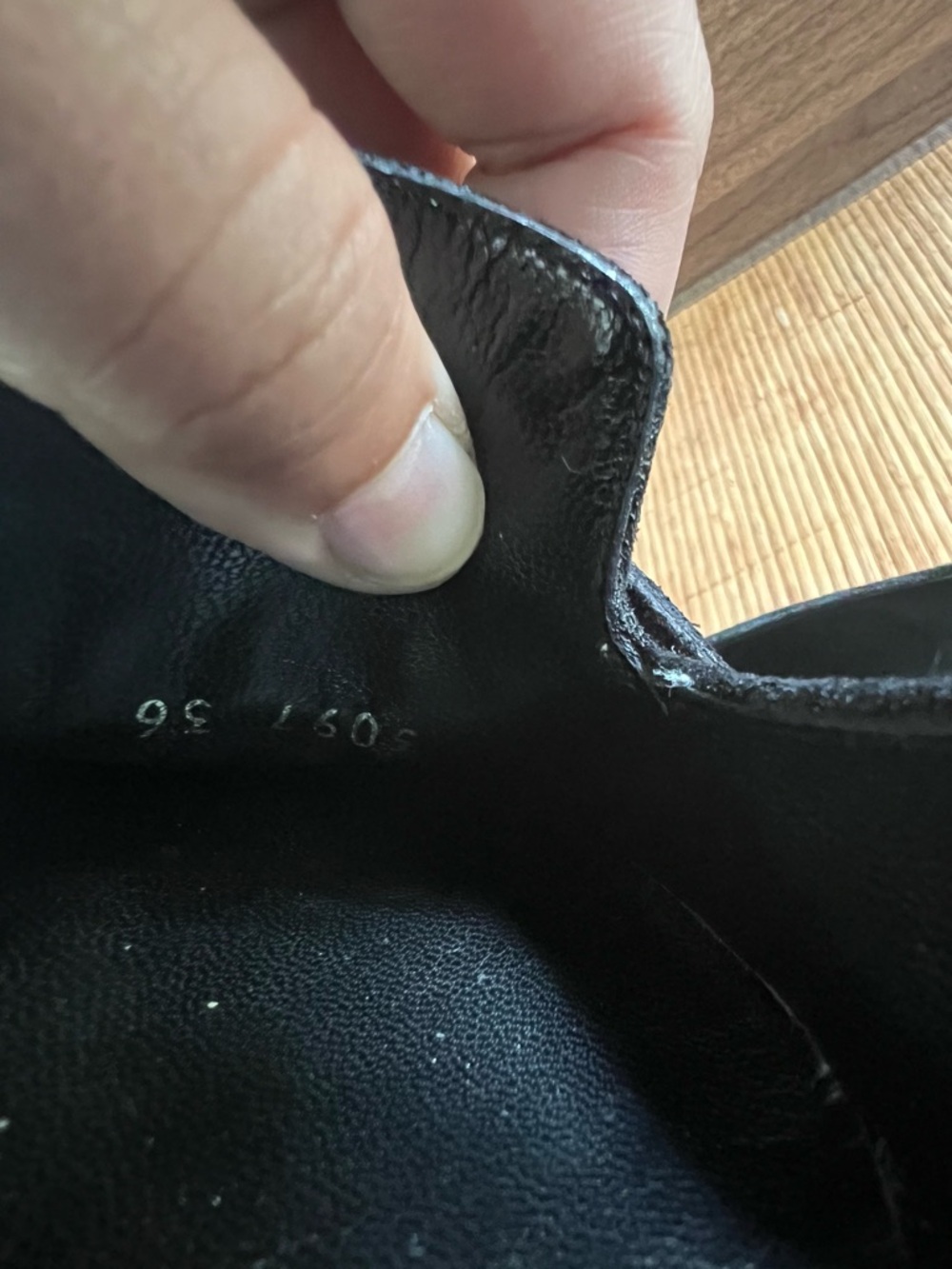Prada Black Suede Loafers With Silver Tone Buckle Contrast Stitching Sz 36 Italy - Picture 5 of 16